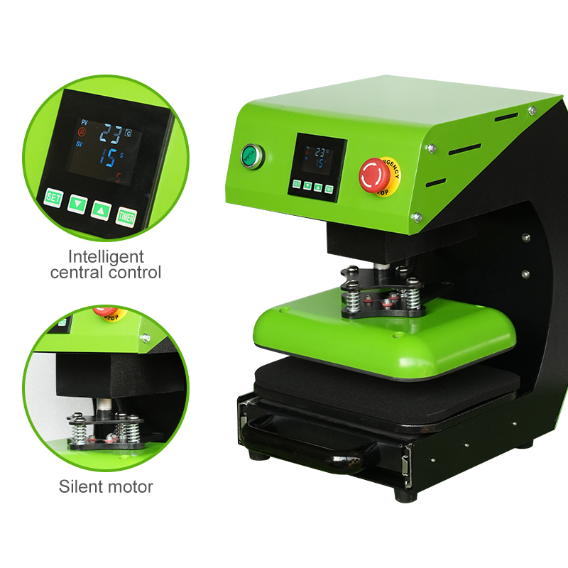 Commercial Printing Press Machine - Intelligent Electric Hot Press Machine, Pull-out