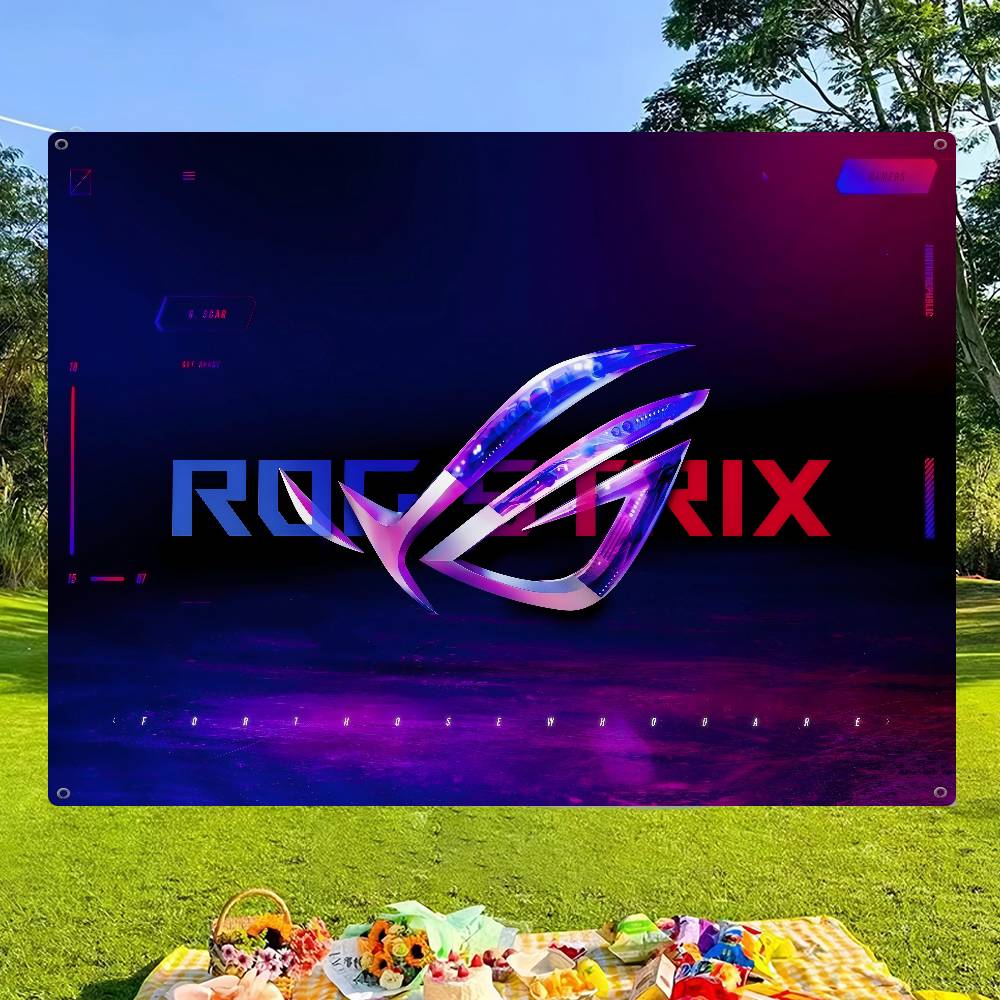Commercial Banner Printing - A-AsuS-S R-ROG LOGO Advanced Printing Commercial