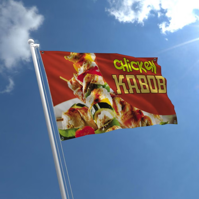 Custom Banner Flags Suitable F - Commercial Banner Printing recension och pris
