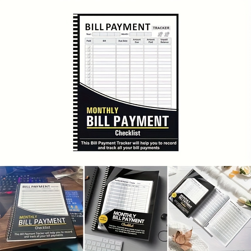 Monthly Bill Payment Plan Book - Commercial Printing Books recension och pris