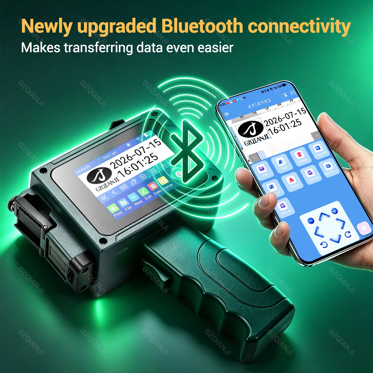 Bluetooth 12.7mm Mini Inkjet P - Commercial Printing Network recension och pris