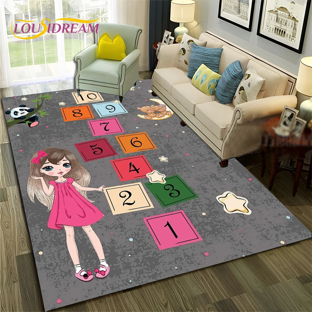 3D Hopscotch Child Digital Gam - Commercial Digital Printing recension och pris