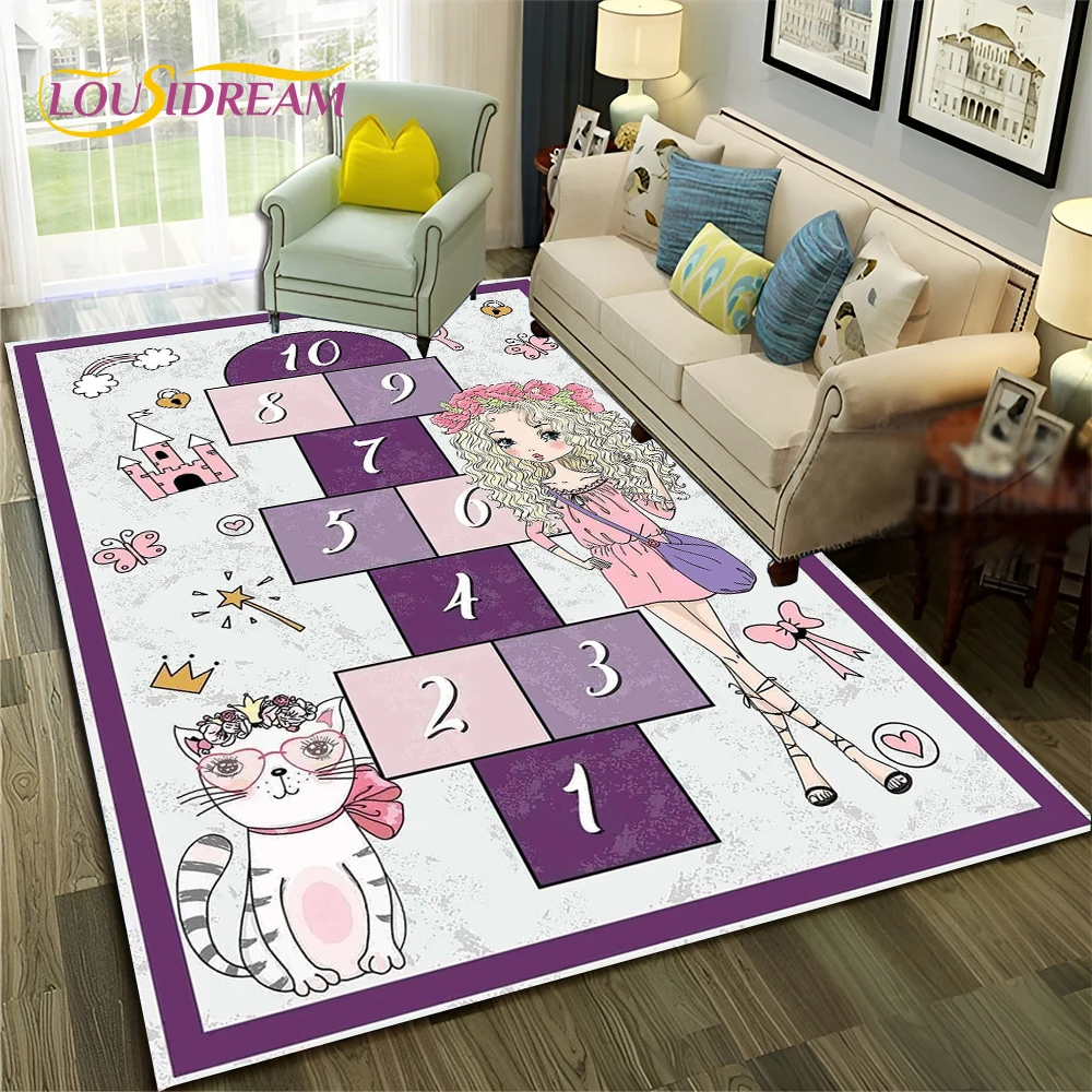 3D Hopscotch Child Digital Gam - Commercial Digital Printing recension och pris
