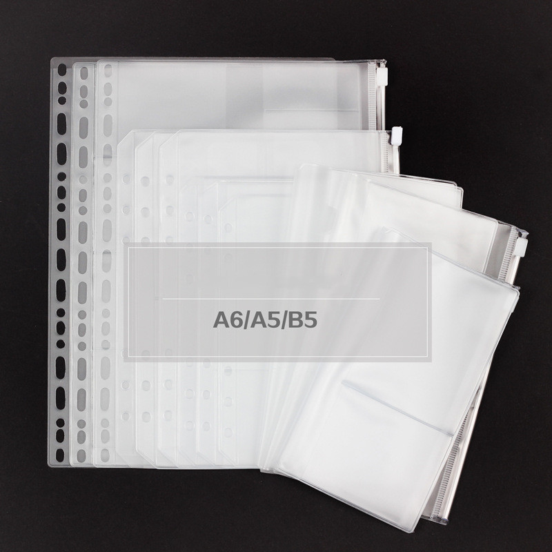 A6 A5 B5 PVC Transparent Bag H - Commercial Printing Books recension och pris