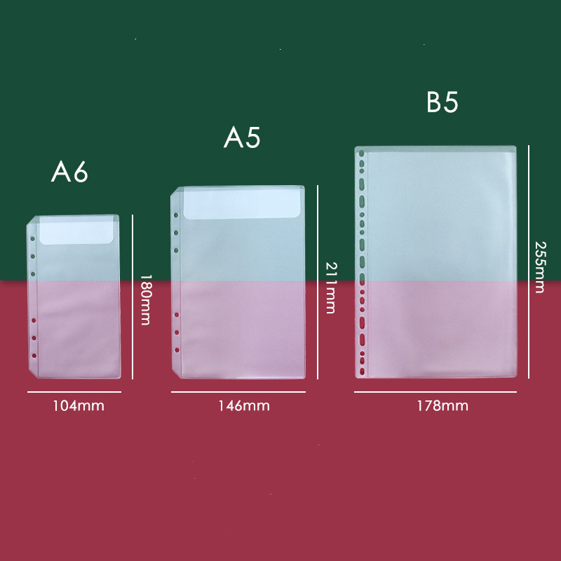 A6 A5 B5 PVC Transparent Bag H - Commercial Printing Books recension och pris