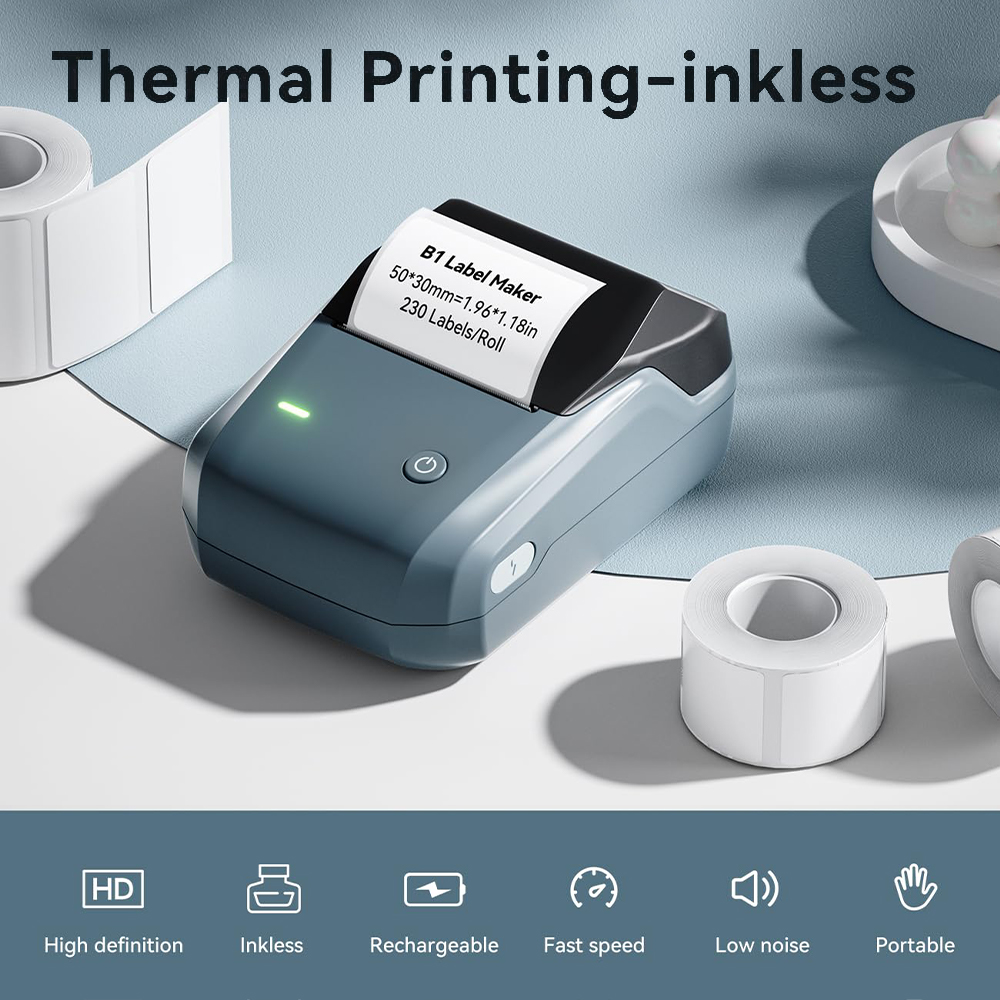 NIIMBOT B1 Portable Thermal Pr - Commercial Printing Network recension och pris