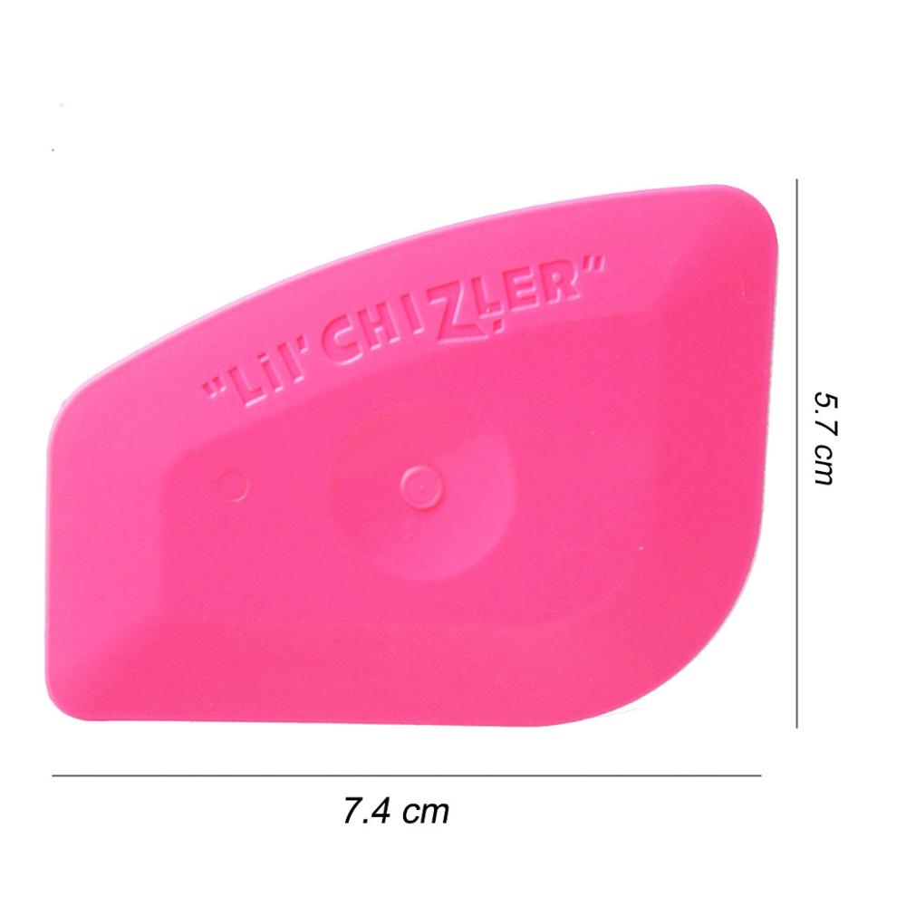 5Pcs Blue Pink Foil Squeegee V - Screen Printing Squeegee recension och pris