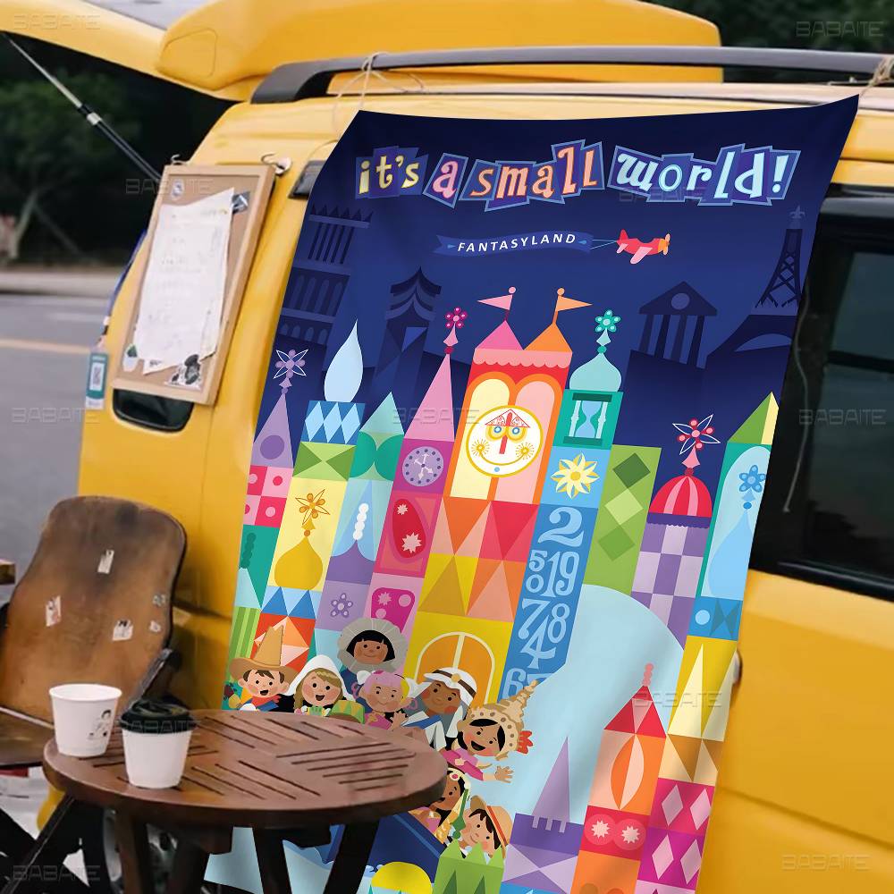 It Is A Small World Advanced P - Commercial Banner Printing recension och pris