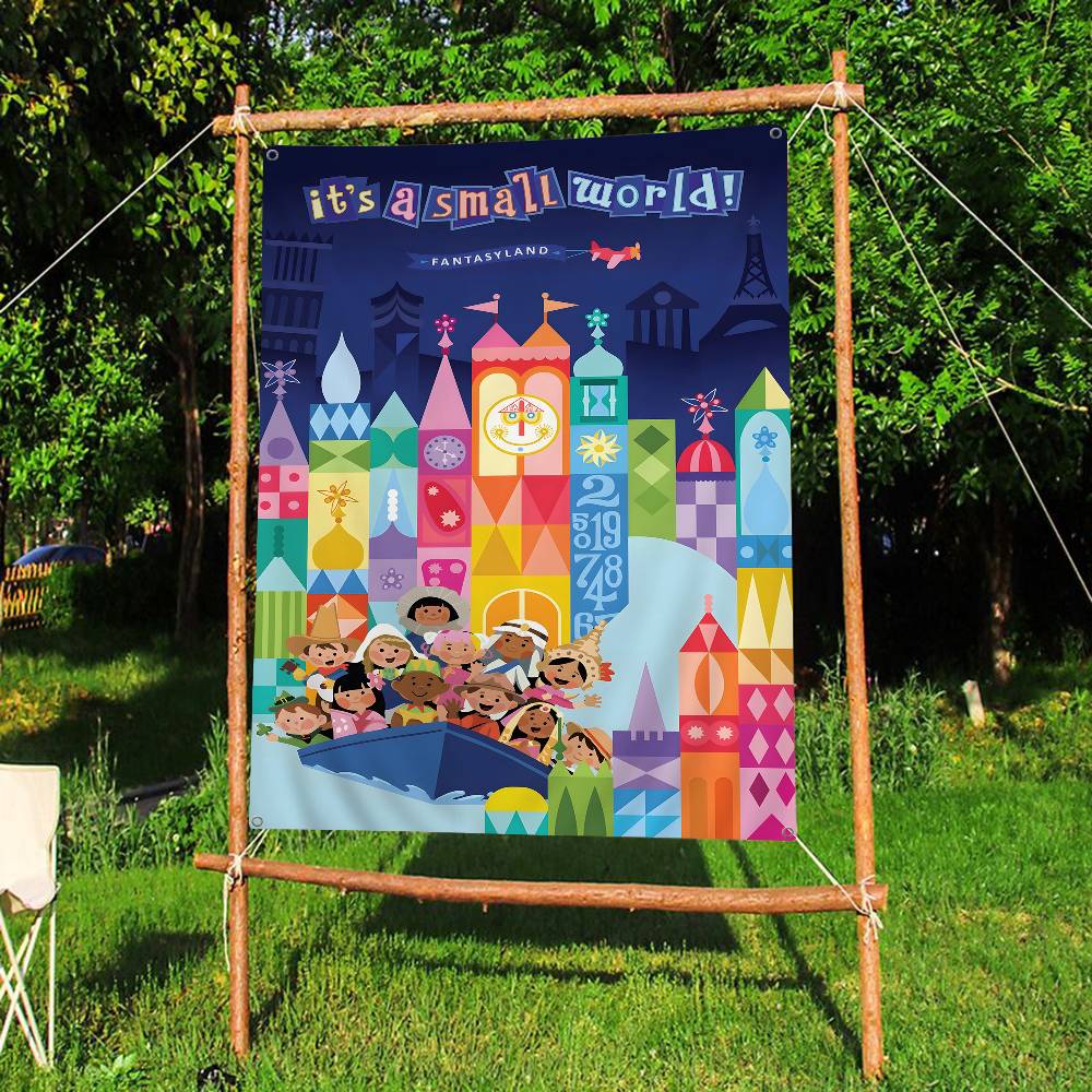 It Is A Small World Advanced P - Commercial Banner Printing recension och pris