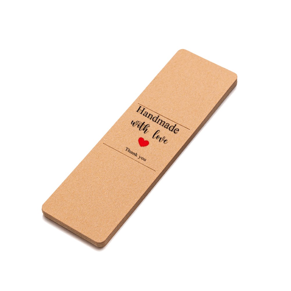 10/30/50pcs 4.5x15cm Kraft Res - Commercial Printing Books recension och pris